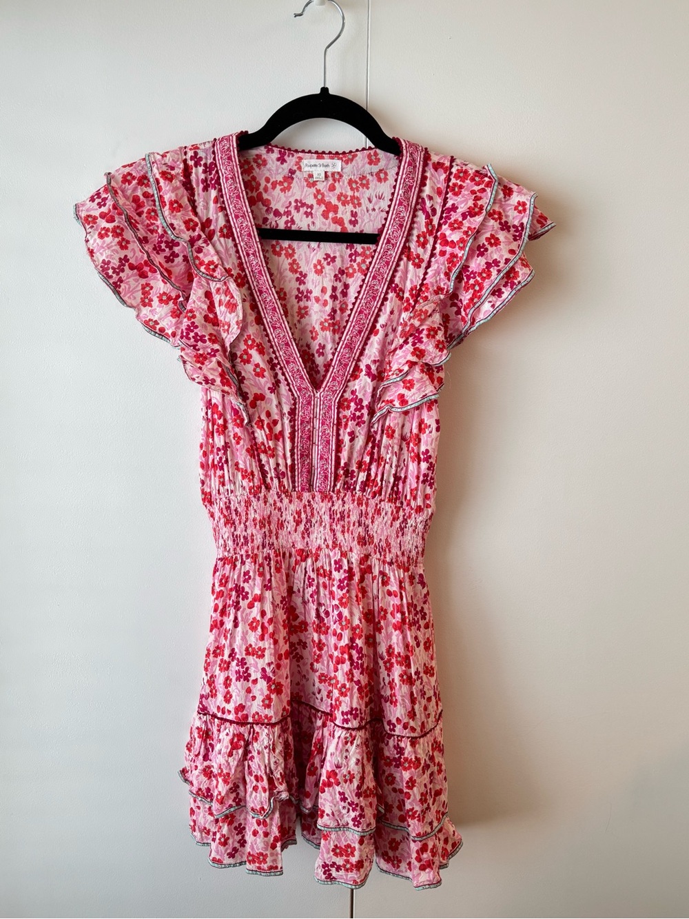 Poupette St. Barth—Camila Floral Minidress